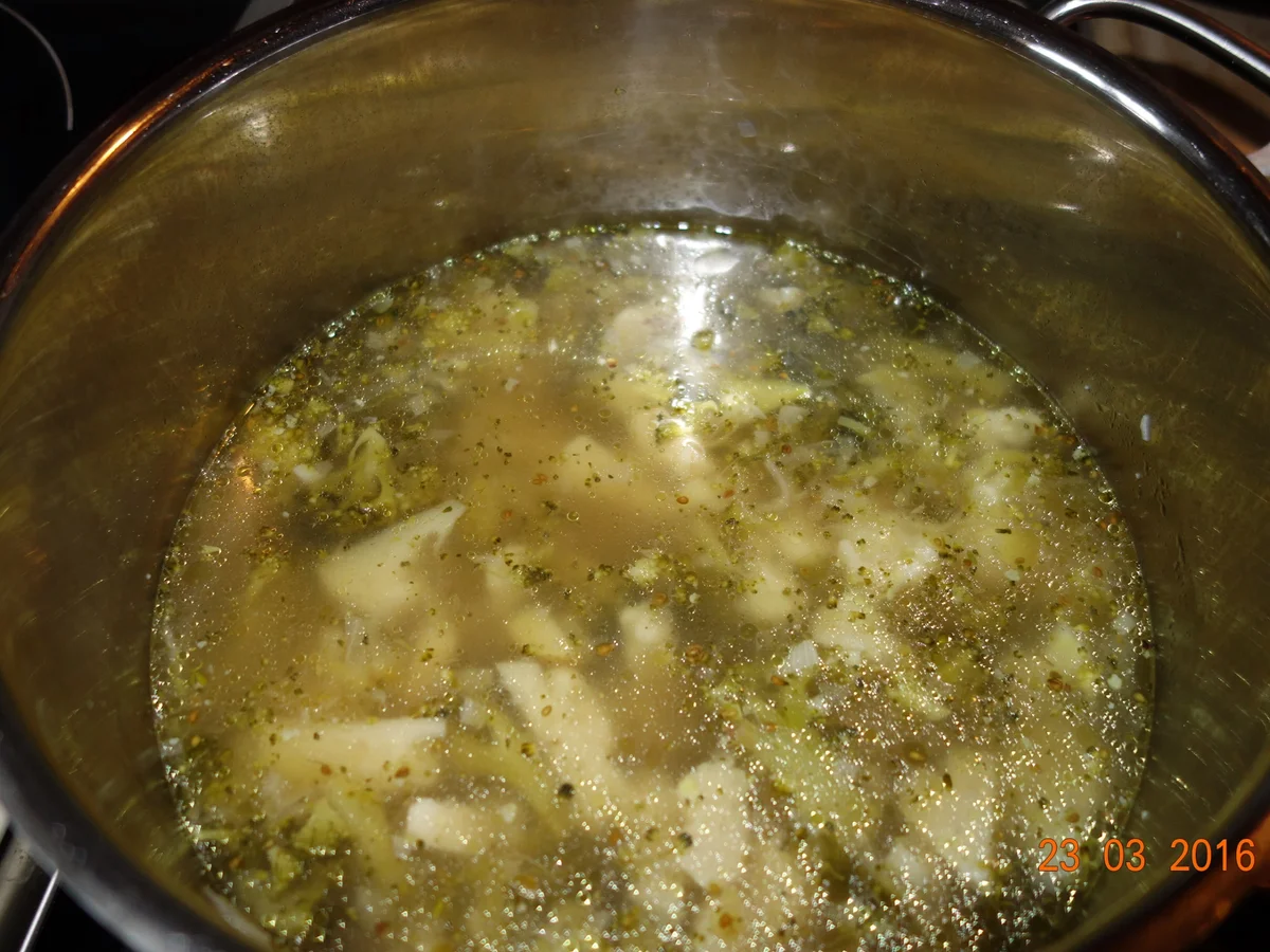 Geselchte Gemüsesuppe; - Rezept - Bild Nr. 2