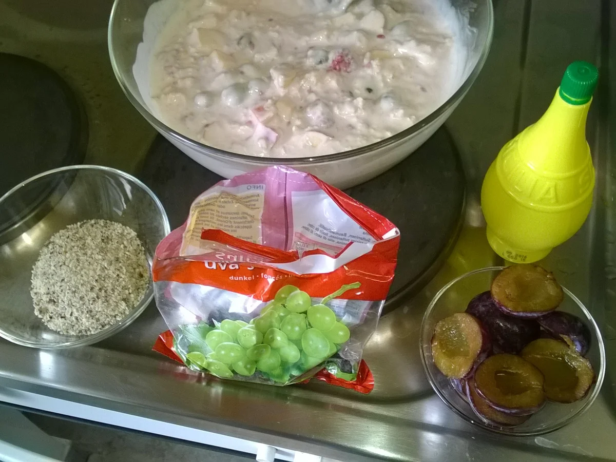 Rezept: My Bircher-Müesli - eine weitere, aber spezielle Variante der gesunden Vollwertnahrung Bild Nr. 5 My Bircher-Müesli - eine weitere, aber spezielle Variante der gesunden Vollwertnahrung - Rezept - Bild Nr. 5