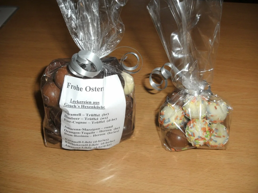 Konfekt: Rum-Rosinen - Trüffel - Rezept