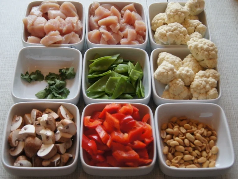 Hähnchenbrustfilet-Curry mit Kokosmilch und Blumenkohl-Reis - Rezept - Bild Nr. 3