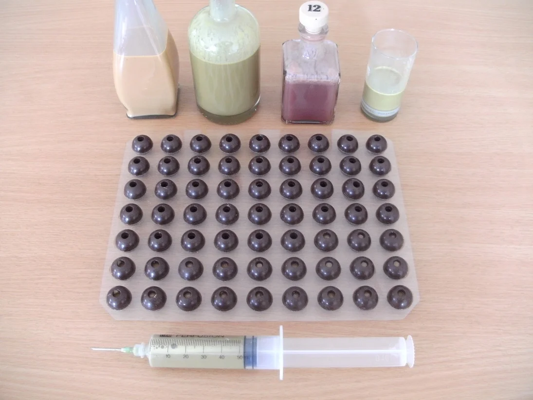 Rezept: Konfekt: Likör - Pralinen Konfekt: Likör - Pralinen - Rezept