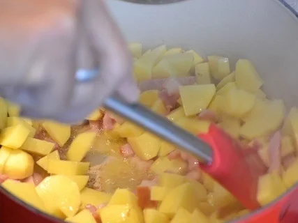 Rezept: Fein rustikale Rote Linsensuppe Bild Nr. 7 Fein rustikale Rote Linsensuppe - Rezept - Bild Nr. 7