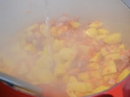 Rezept: Fein rustikale Rote Linsensuppe Bild Nr. 11 Fein rustikale Rote Linsensuppe - Rezept - Bild Nr. 11