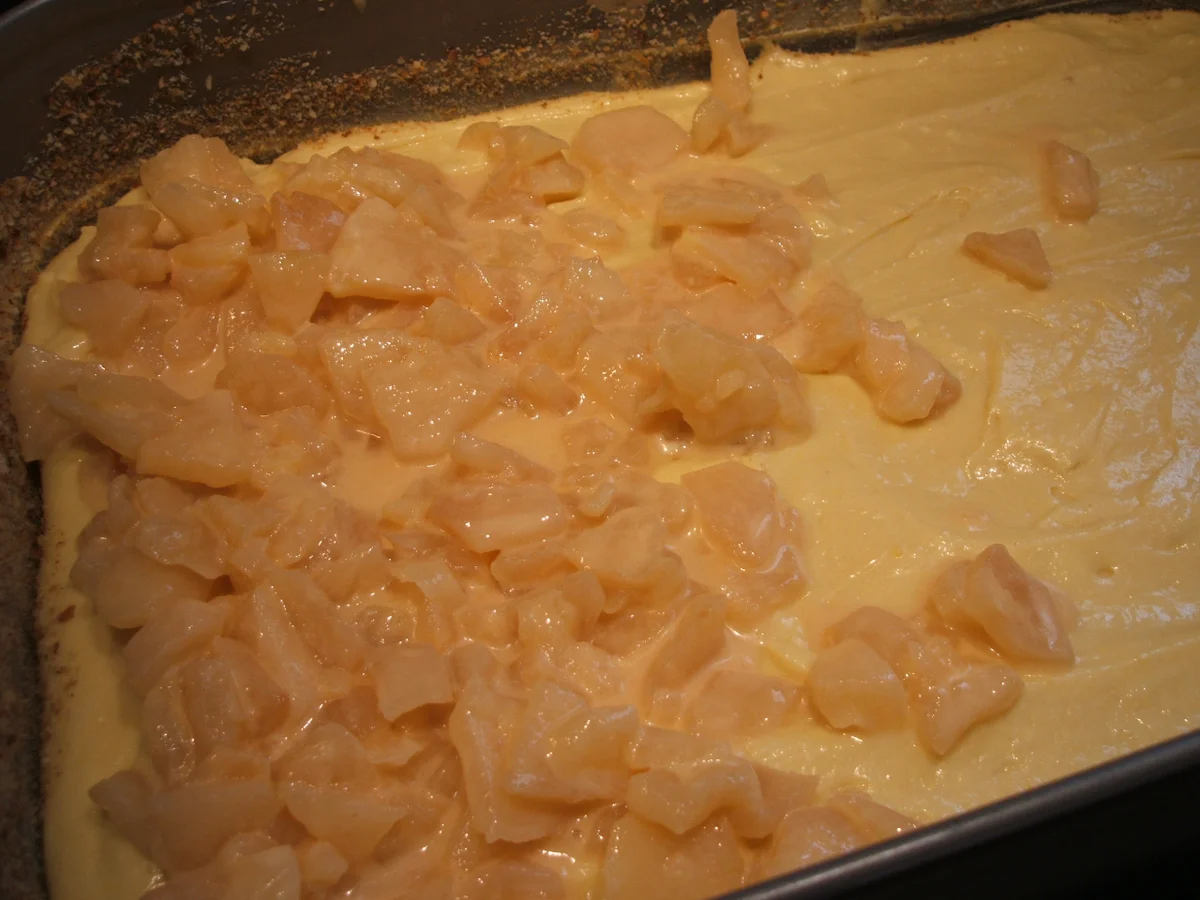 Backen: Apfel-Nuss-Kuchen in drei Schichten - Rezept - Bild Nr. 4