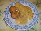 Zander in Bierteig an Rosmarinkartoffeln - Rezept