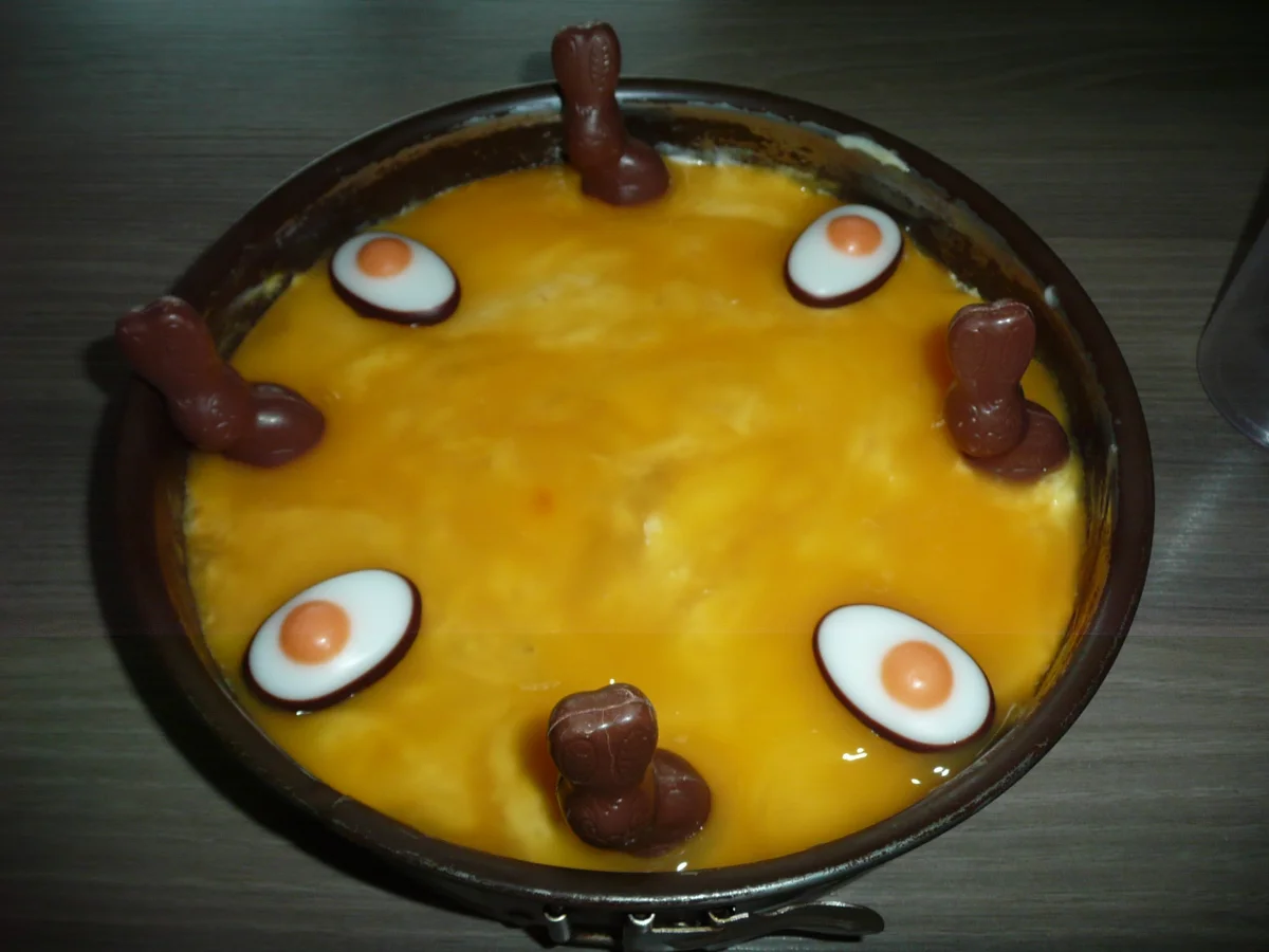 Rezept: Marmorierte Ostertorte ! Bild Nr. 6 Marmorierte Ostertorte ! - Rezept - Bild Nr. 6