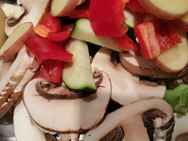 Gemüsepfanne mit Hähnchen (Flattermann) à la Biggi - Rezept - Bild Nr. 3