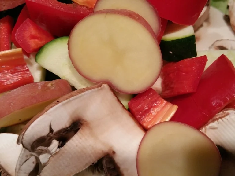 Gemüsepfanne mit Hähnchen (Flattermann) à la Biggi - Rezept - Bild Nr. 4