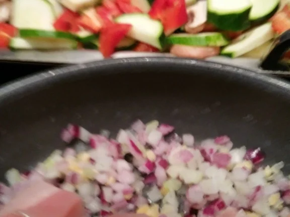 Gemüsepfanne mit Hähnchen (Flattermann) à la Biggi - Rezept - Bild Nr. 11