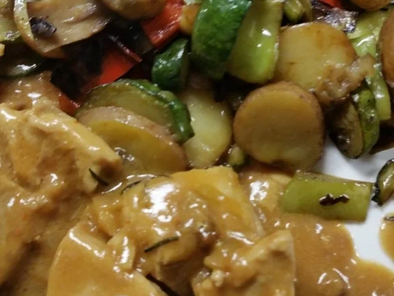 Gemüsepfanne mit Hähnchen (Flattermann) à la Biggi - Rezept - Bild Nr. 20