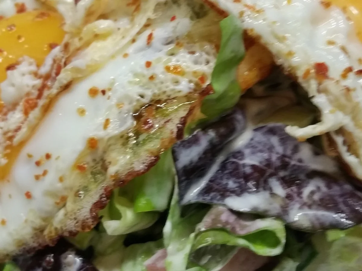 Wurzelsalat mit Spiegelei - Rezept - Bild Nr. 7