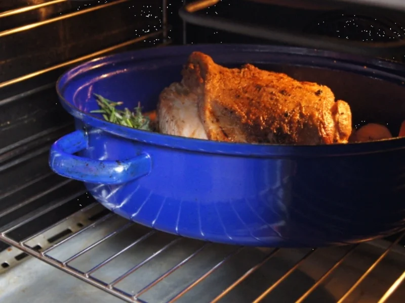 Lammkeule mit grünen Bohnen und Rosmarin Kartoffeln - Rezept - Bild Nr. 7