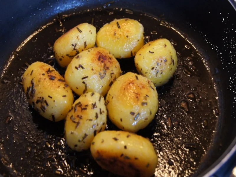 Lammkeule mit grünen Bohnen und Rosmarin Kartoffeln - Rezept - Bild Nr. 17