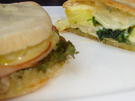 Gefülltes Pita Brot ala Toast Hawai - Rezept