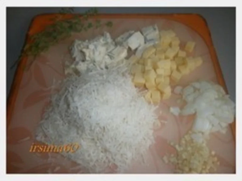 Rezept: Spaghetti Tre formaggi Bild Nr. 2 Spaghetti Tre formaggi - Rezept - Bild Nr. 2