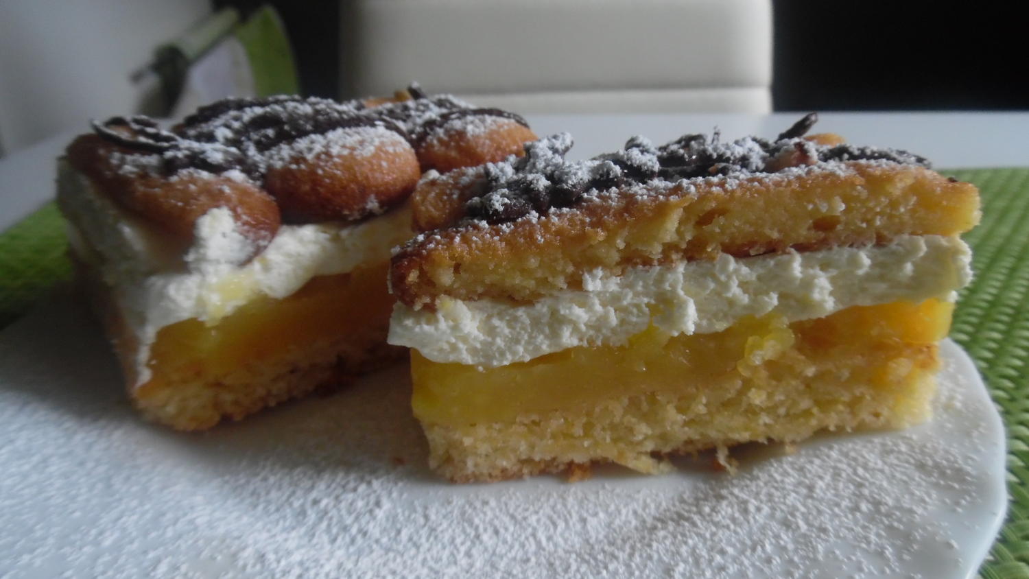 Biskotten-Orangen-Schnitten - Rezept mit Bild - kochbar.de