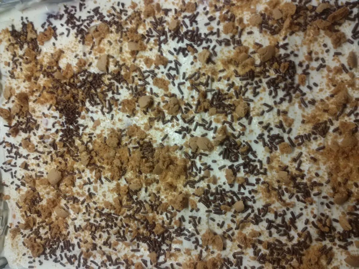 Blechkuchen mit Kirschen und Quark - Rezept - Bild Nr. 6