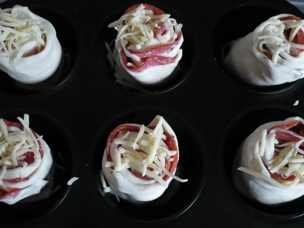 Herzhafte Blätterteigrosen - Rezept - Bild Nr. 6