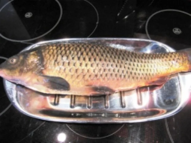 Ganzer Karpfen auf Glas gezogen gegart à la Biggi - Rezept - Bild Nr. 6