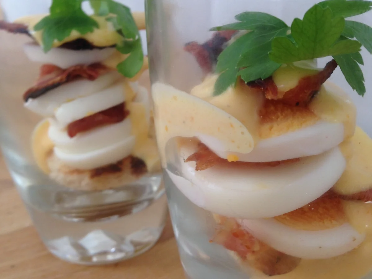 Ostereier-Recycling: Soße Hollandaise, Eier im Glas und in Senfsoße - Rezept - Bild Nr. 2