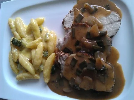 Lummerbraten mit Zitronen Sahne Schupfnudeln à la Biggi - Rezept - Bild Nr. 17
