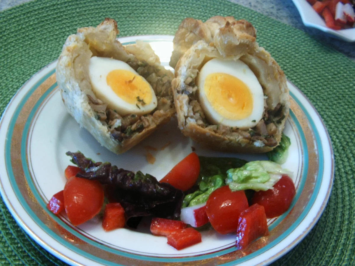 Eier im Blätterteig - Rezept - Bild Nr. 2