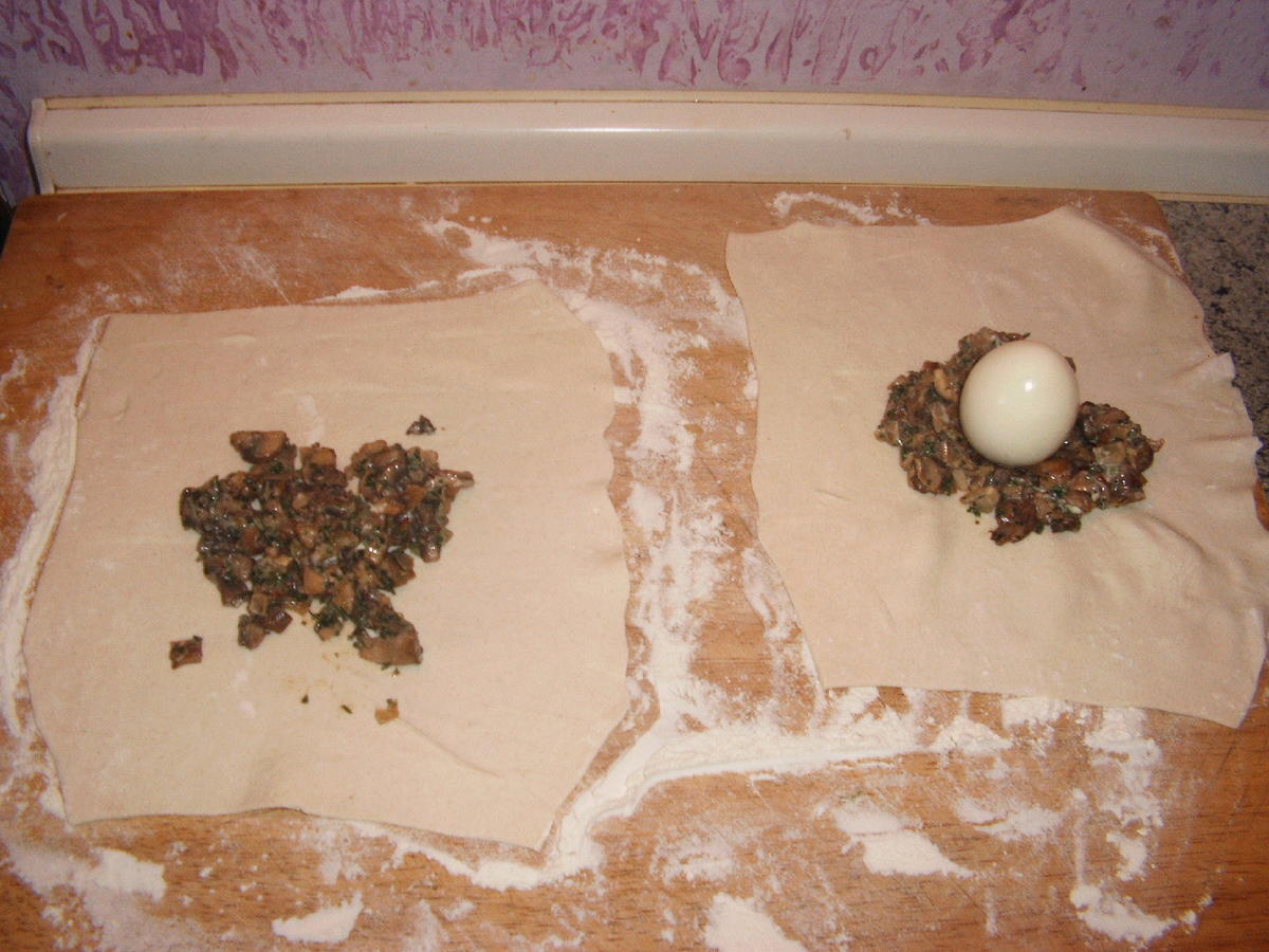 Eier im Blätterteig - Rezept - Bild Nr. 7
