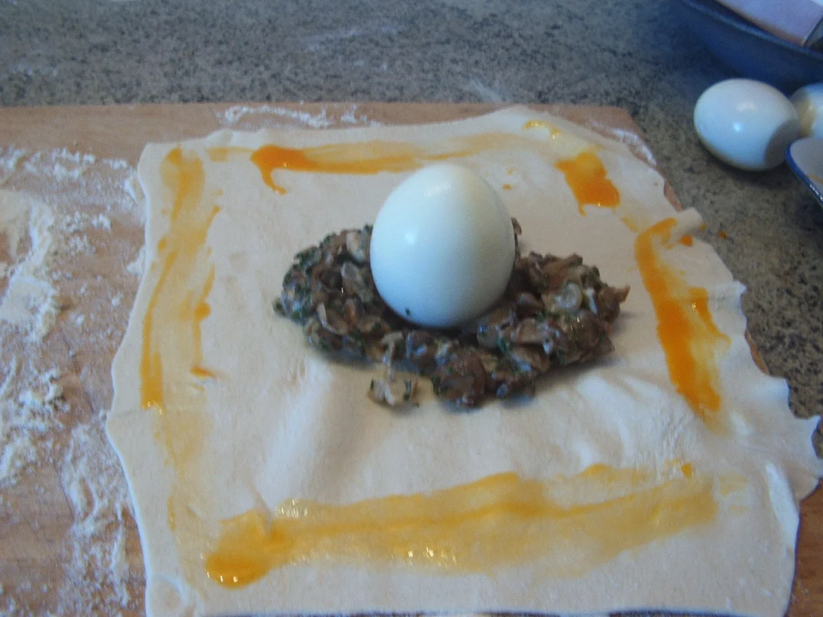 Eier im Blätterteig - Rezept - Bild Nr. 8