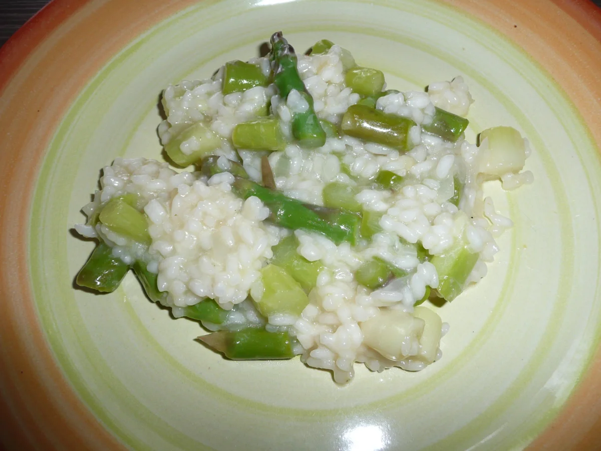 Risotto mit grünem Spargel Nr. 2 - Rezept