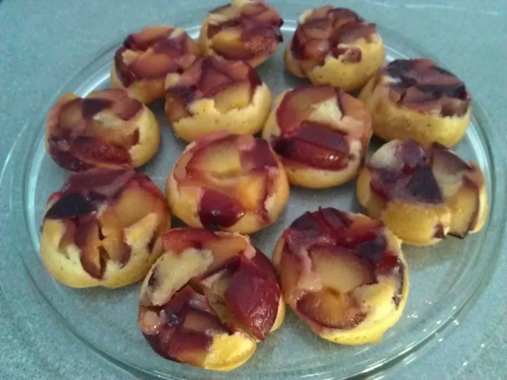 Pflaumen Mini Tartè mit Vanillesosse - Rezept - Bild Nr. 4