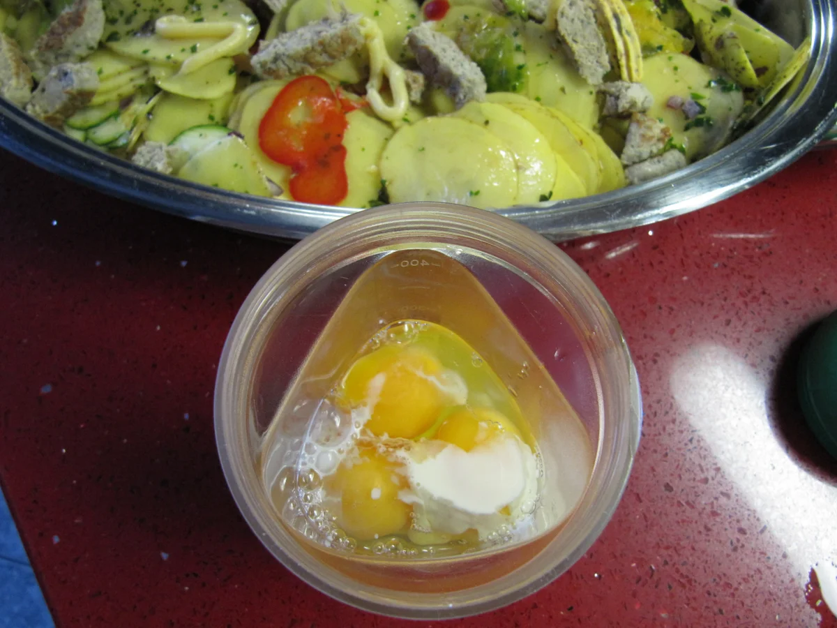 Ein Studenten Menü = WEIL wenig Kessel= wenig Spülen= viel Zeit zum studieren" - Rezept - Bild Nr. 6