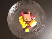 Mangosorbet in Schoko Cremeux - Rezept