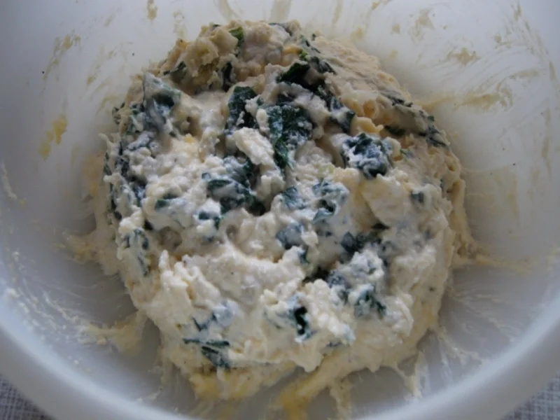 Quark-Spinat-Puffer mit Rohkostsalat - Rezept - Bild Nr. 10