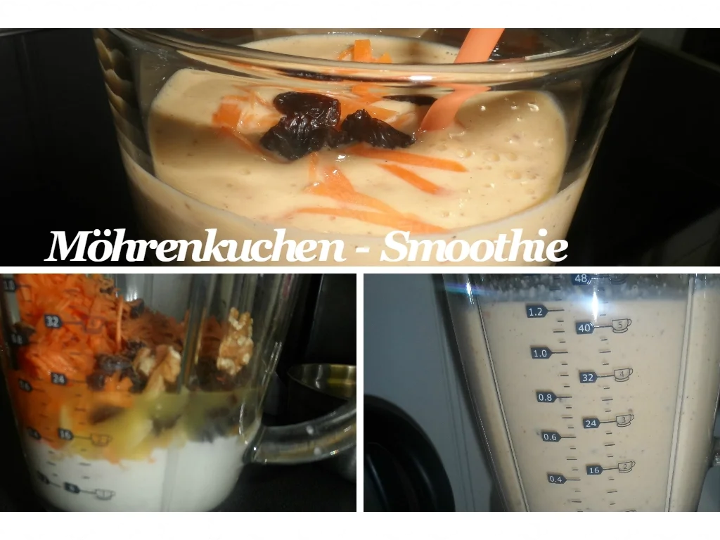 BiNe` S MÖHRENKUCHEN - SMOOTHIE - Rezept - Bild Nr. 2