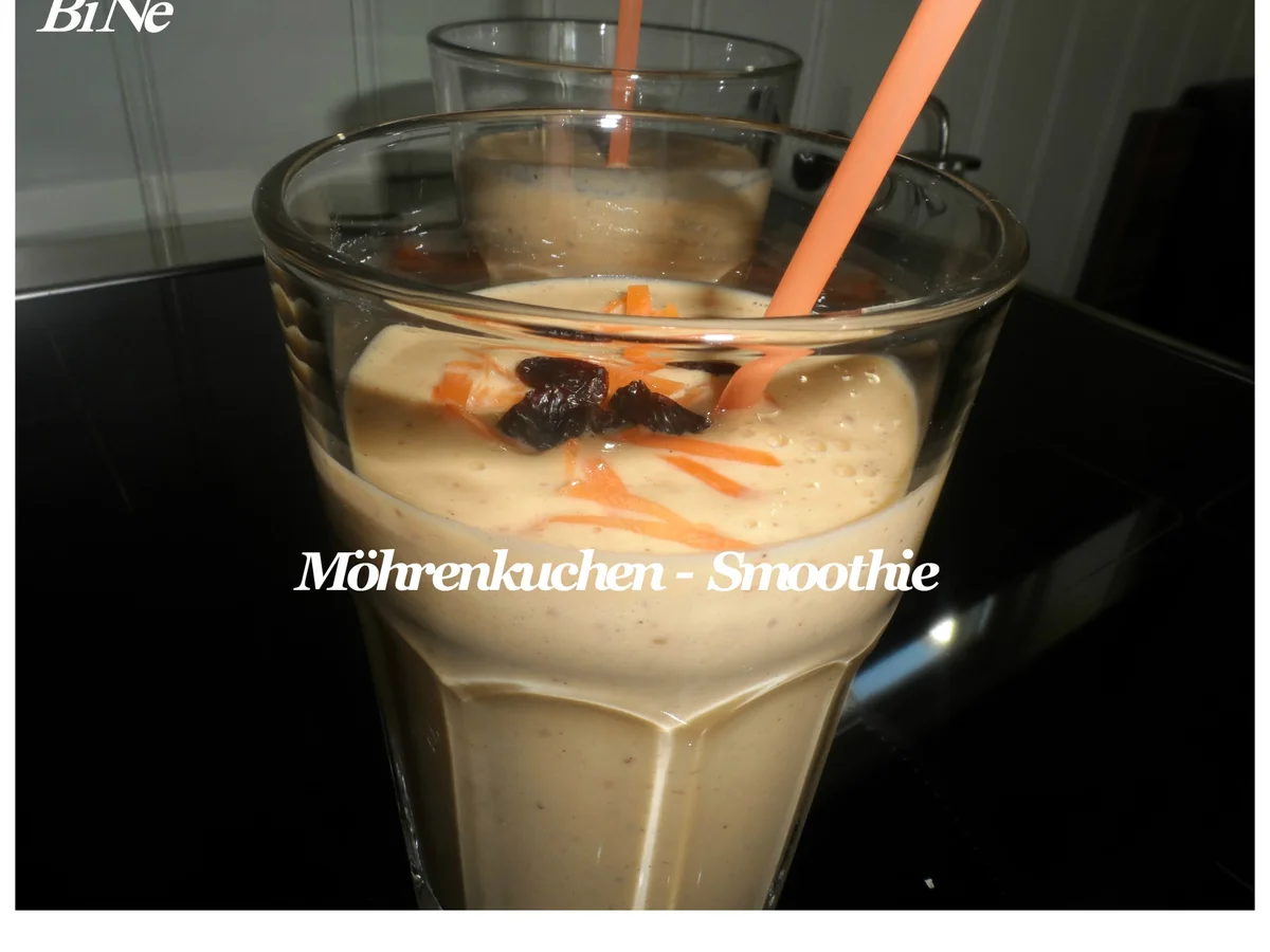 BiNe` S MÖHRENKUCHEN - SMOOTHIE - Rezept - Bild Nr. 8