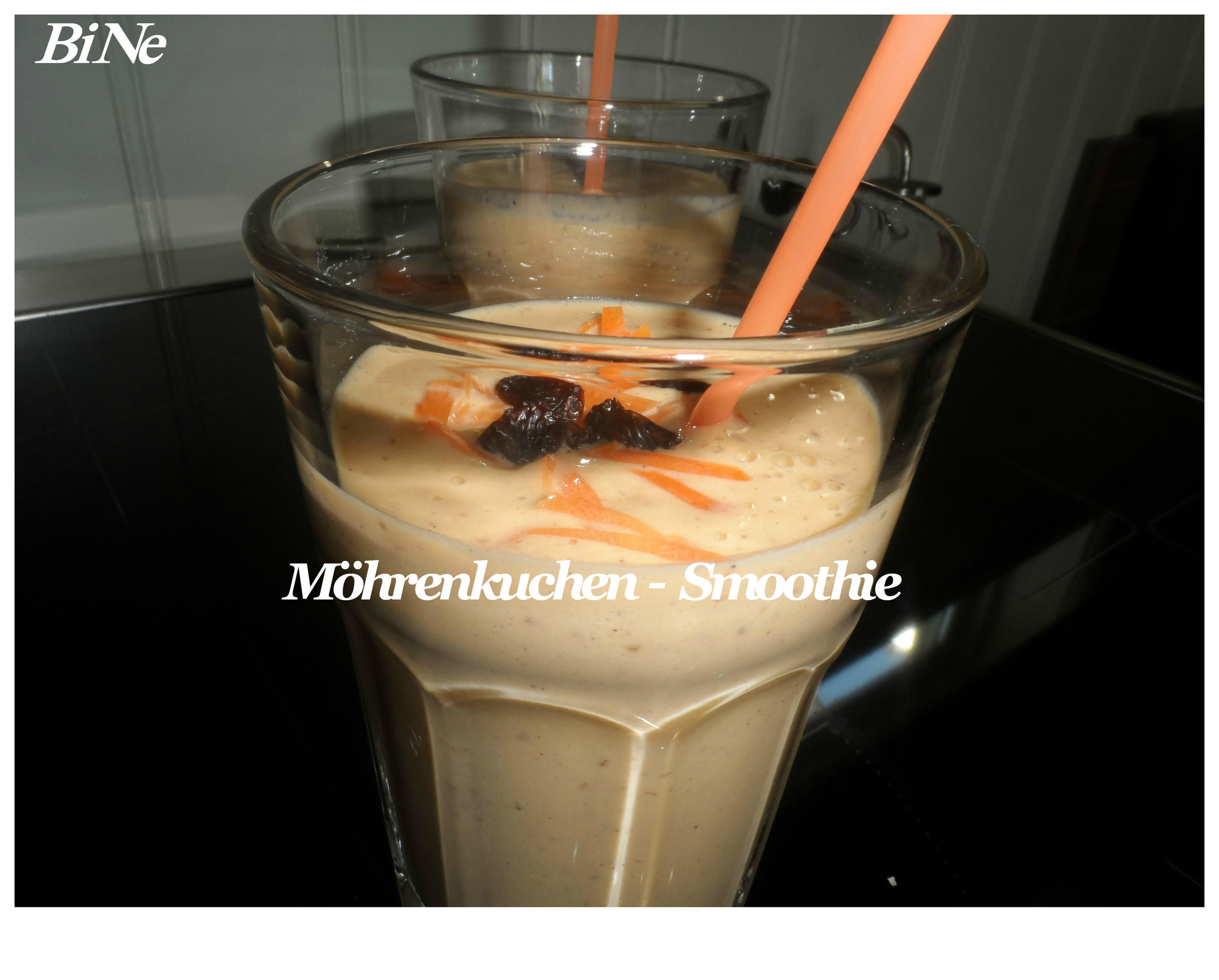 BiNe` S MÖHRENKUCHEN - SMOOTHIE - Rezept Eingereicht von Bine13100