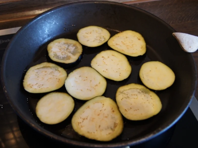 Mini-Auberginen-Auflauf mit Mini-Romana-Salat - Rezept - Bild Nr. 4