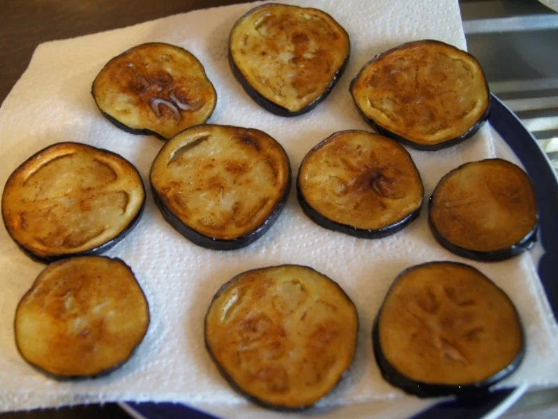 Mini-Auberginen-Auflauf mit Mini-Romana-Salat - Rezept - Bild Nr. 5