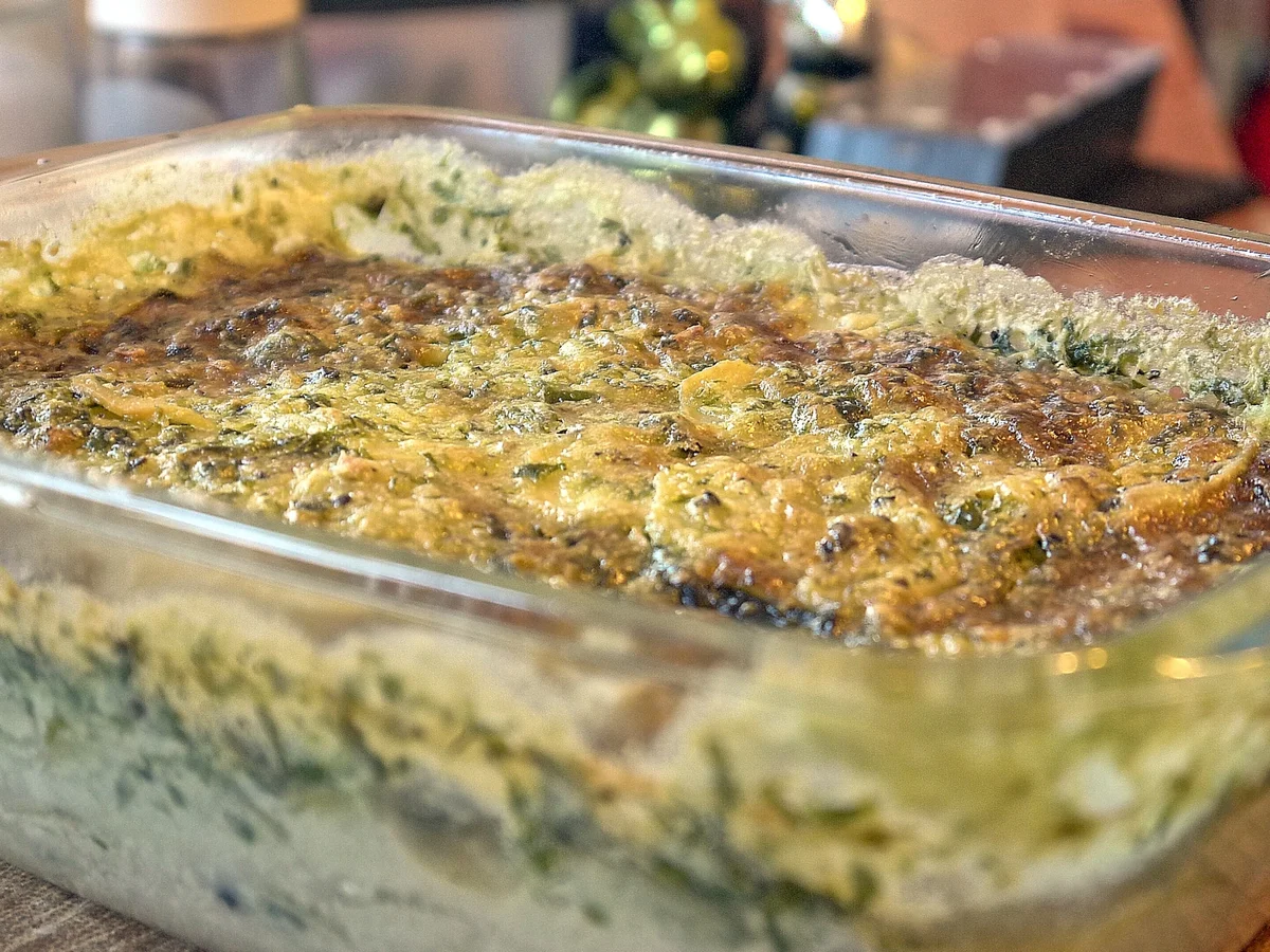 Rezept: Bärlauch-Kartoffel-Gratin Bild Nr. 2 Bärlauch-Kartoffel-Gratin - Rezept - Bild Nr. 2