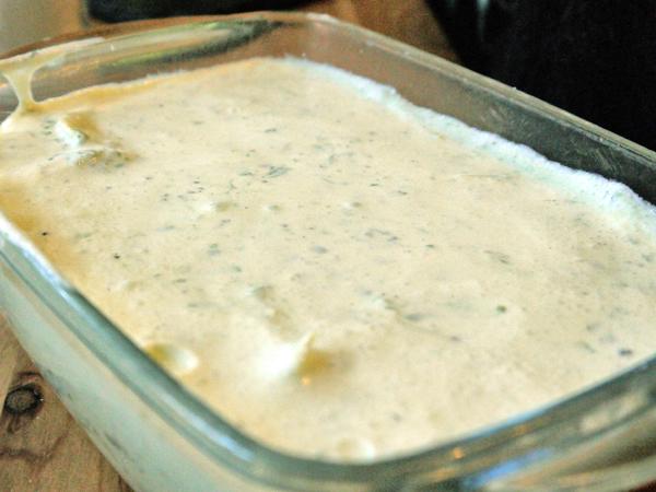 Bärlauch Kartoffel Gratin - einfach - 169 kcal/100g