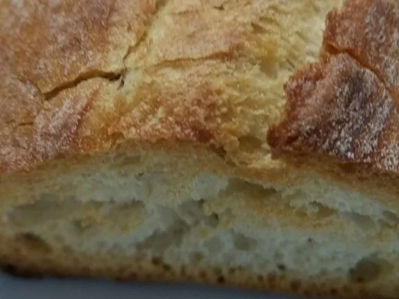 Ein mit Camenbert belegtes Baguette - Rezept