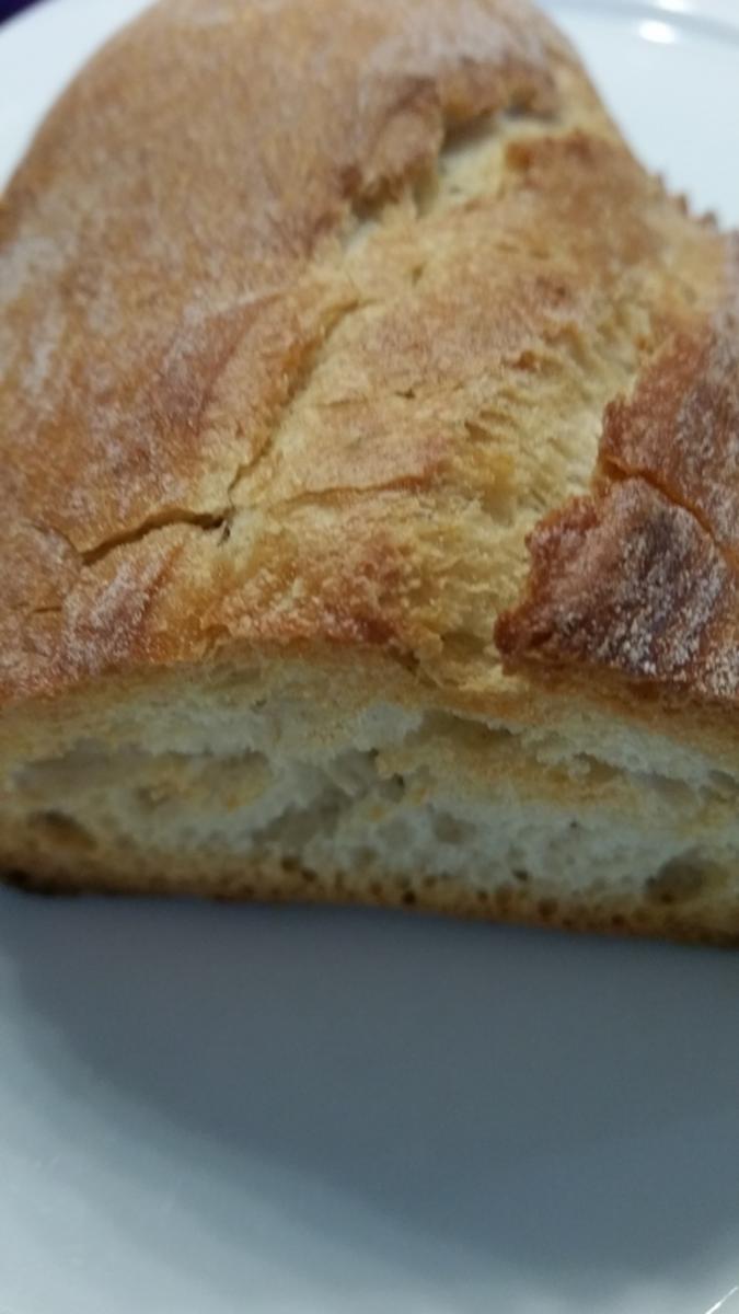 Bilder für Biggi`s Spezial Käsegerichte = mit Camenbert belegtes Baguette - Rezept