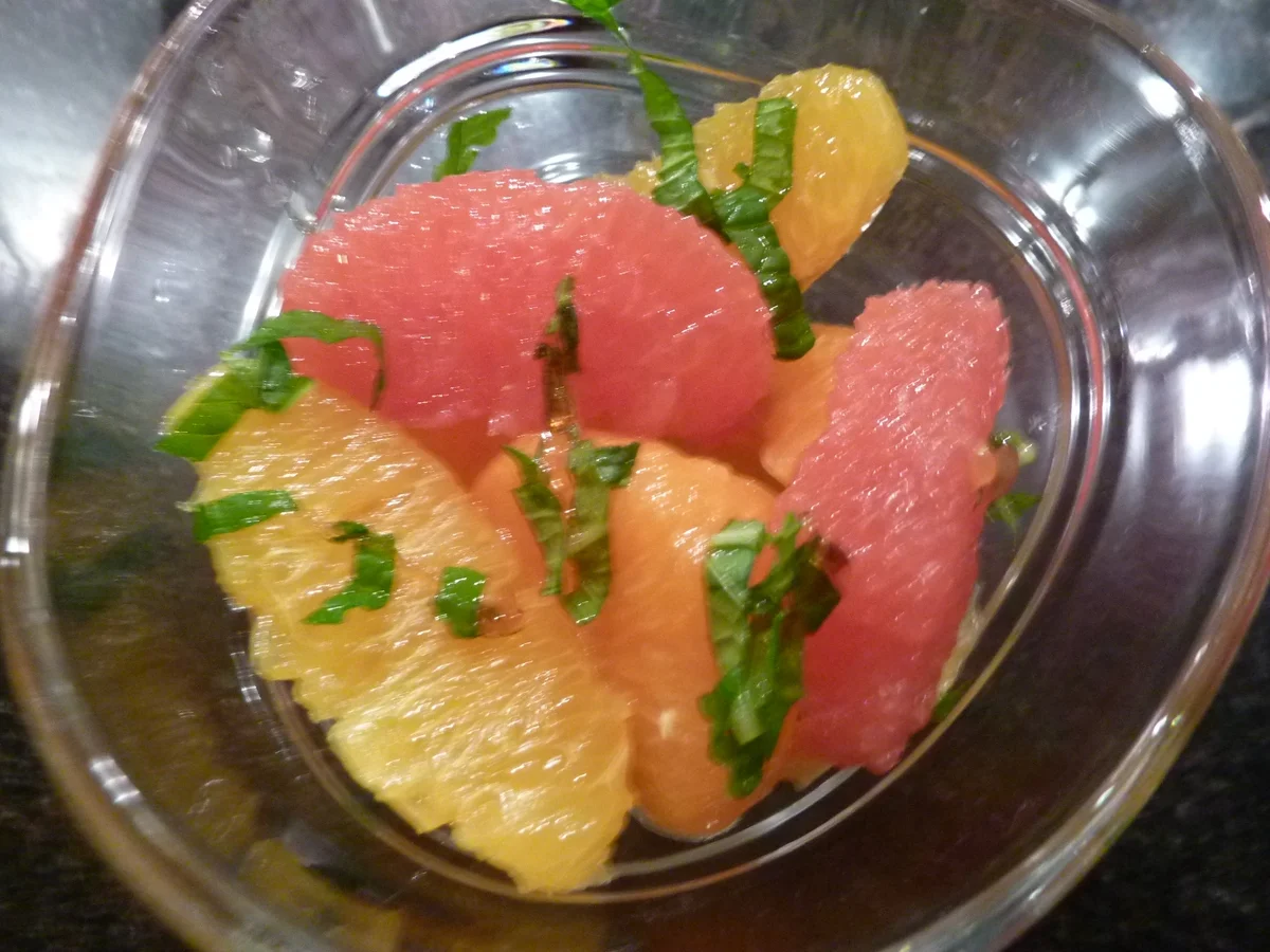 Granatapfelmousse auf Zitrusfrüchte - Rezept - Bild Nr. 14