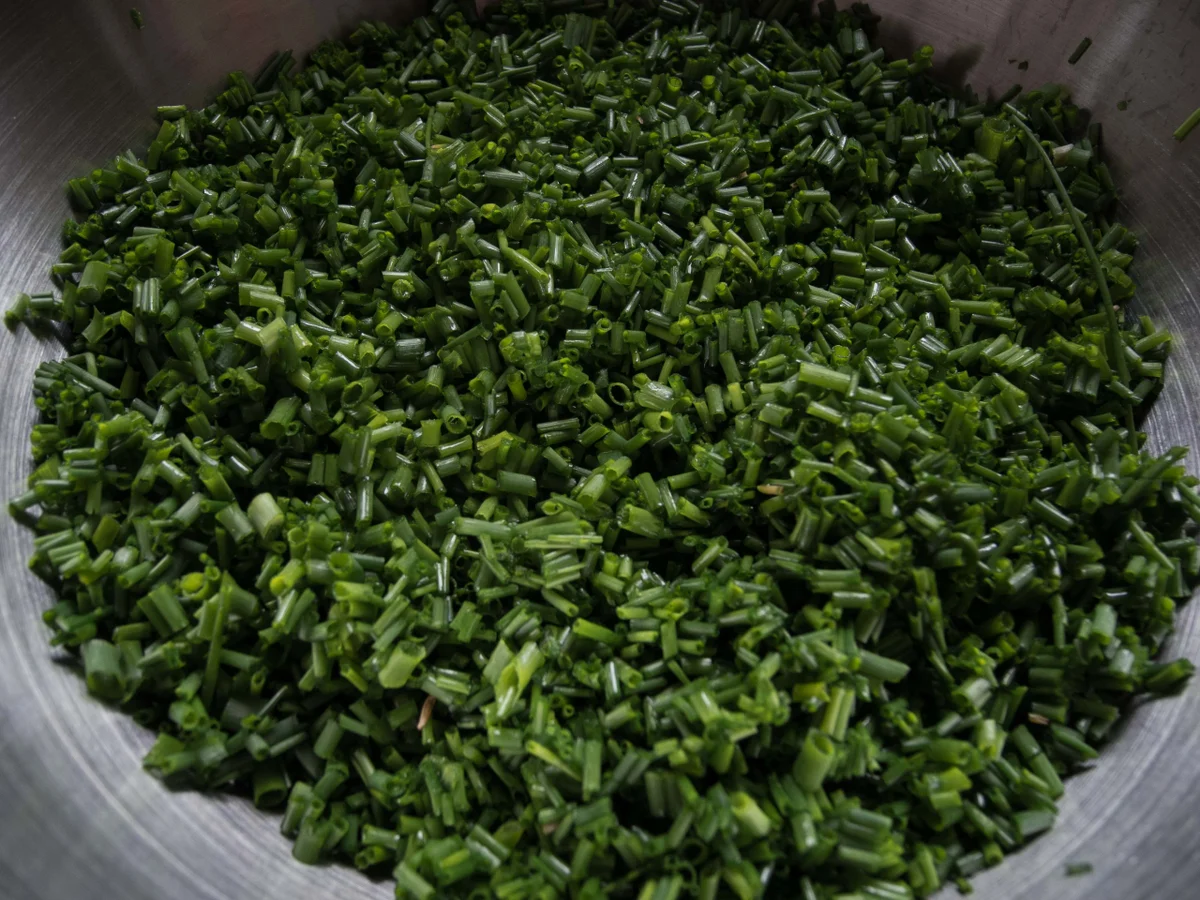 Salat:  Schnittlauchsalat - saarländische Küche - Rezept - Bild Nr. 4