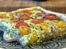 Bärlauch-Tomaten-Quiche - Rezept