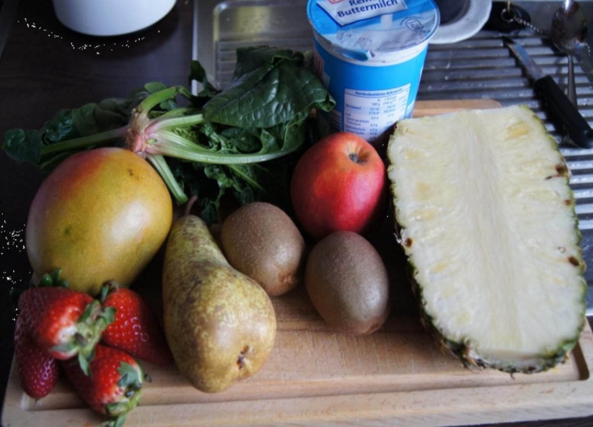 Buttermilch-Gemüse-Obst-Smoothie - Rezept - Bild Nr. 2