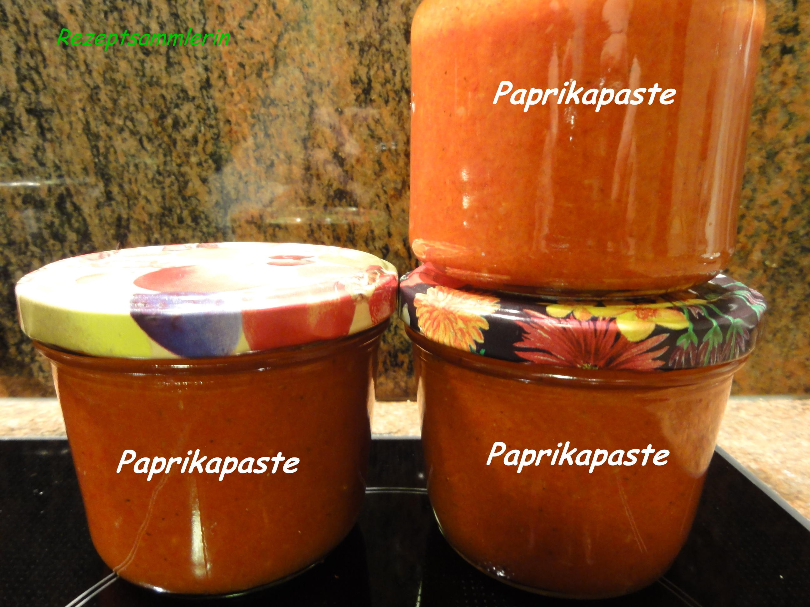 Bilder für Sauce: PAPRIKAPASTE (meine Ajvarpaste) - Rezept