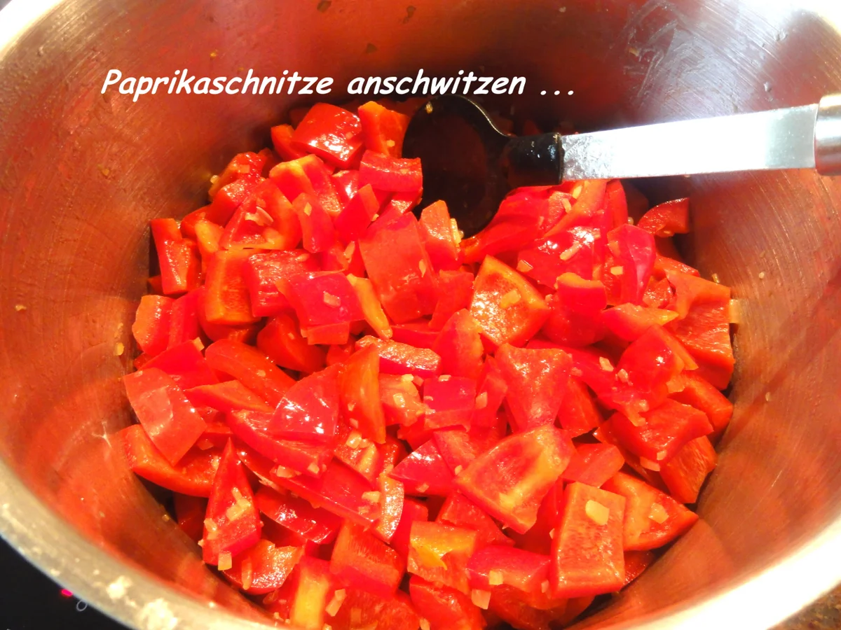 Sauce:   PAPRIKAPASTE  (meine Ajvarpaste) - Rezept - Bild Nr. 3