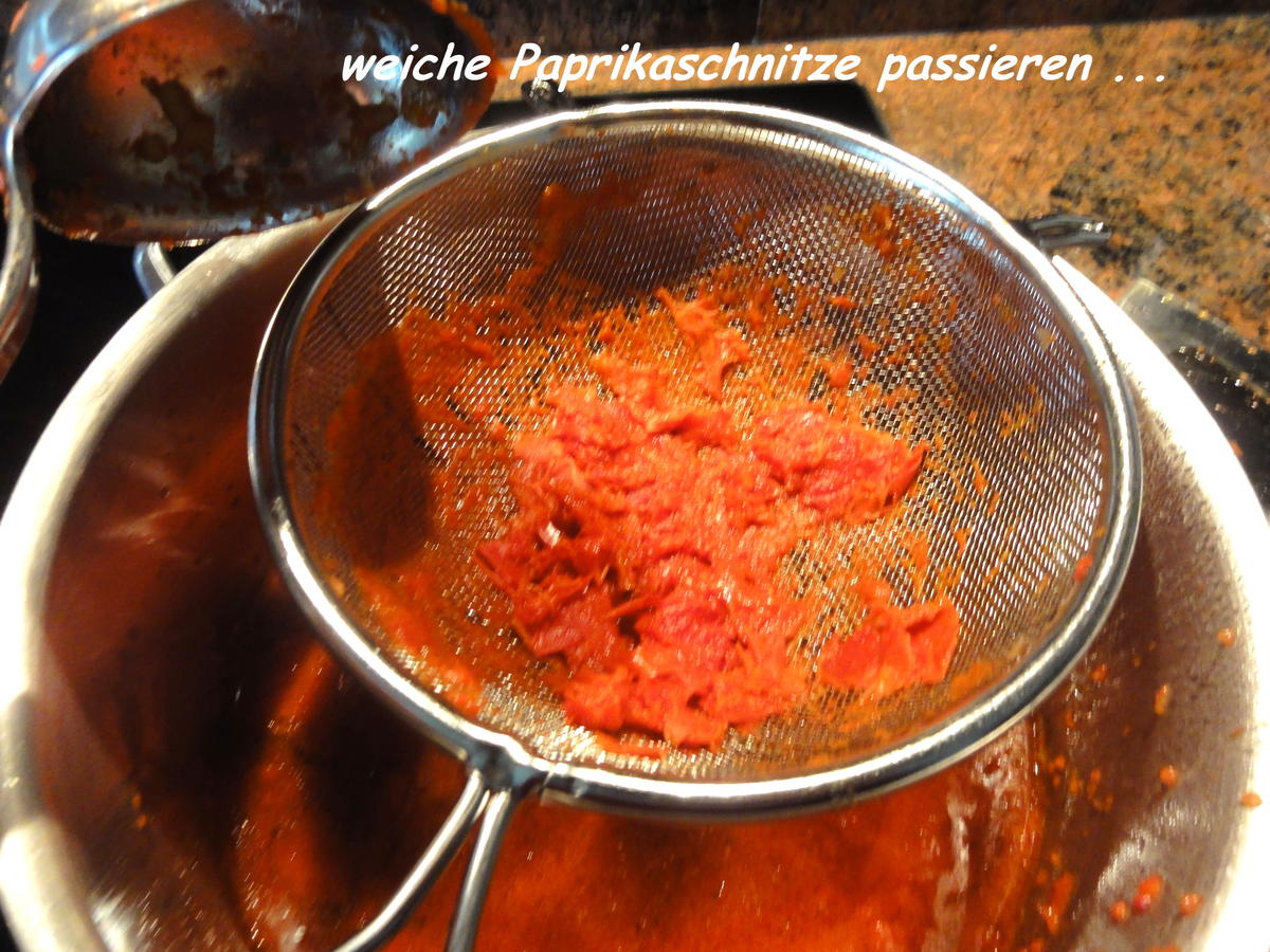 Sauce:   PAPRIKAPASTE  (meine Ajvarpaste) - Rezept - Bild Nr. 5