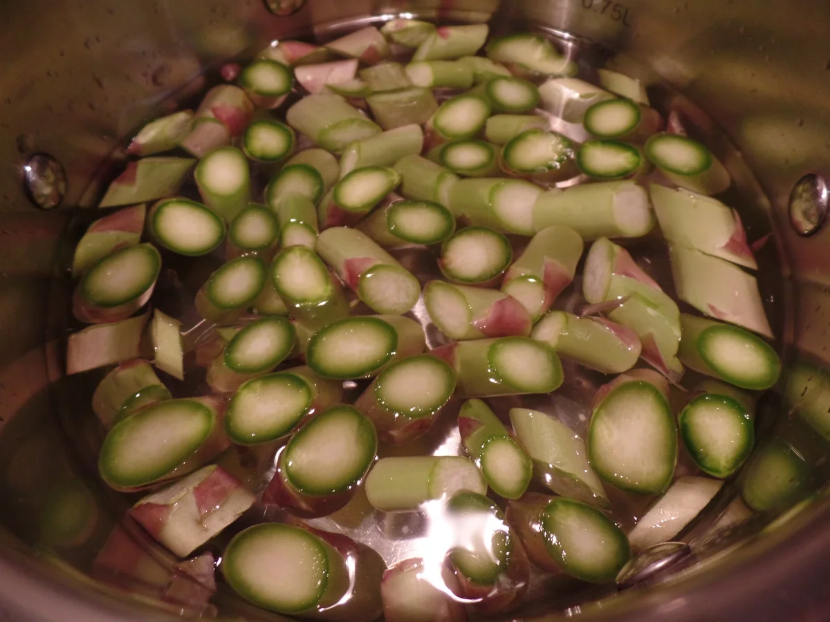 Rezept: Grünes Risotto mit Garnelen Bild Nr. 4 Grünes Risotto mit Garnelen - Rezept - Bild Nr. 4